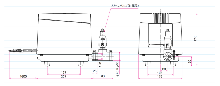 Dimensions_LP-150HN・200HN