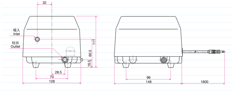 Dimensions_YP-6V・15V・20V